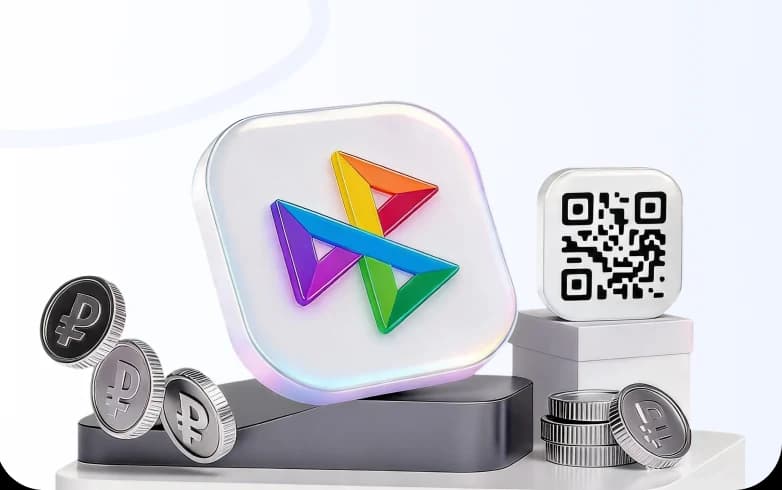 Логотип platega и QR-код