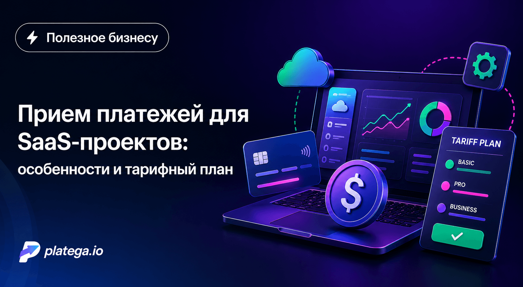 Прием платежей для SaaS-проектов: особенности и тарифный план
